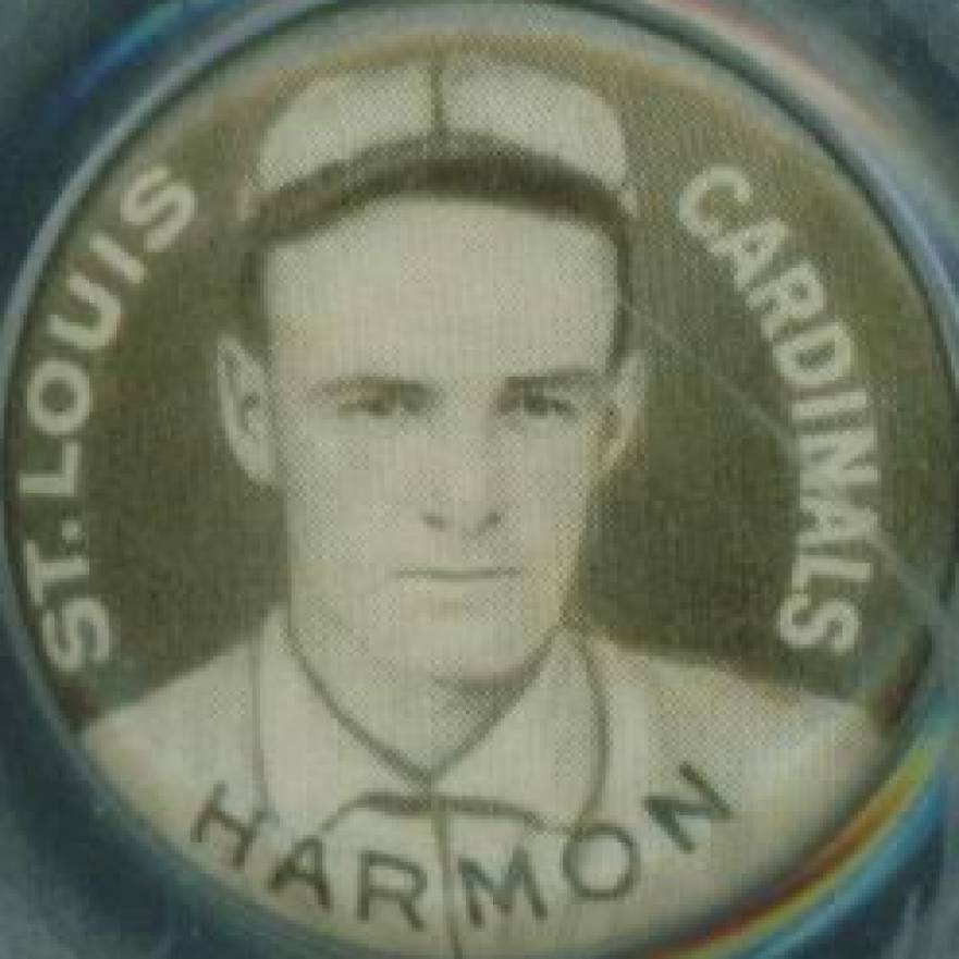 1910 Sweet Caporal Pins Bob Harmon # Baseball Card