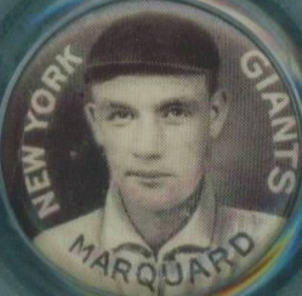 1910 Sweet Caporal Pins Rube Marquard #94 Baseball Card