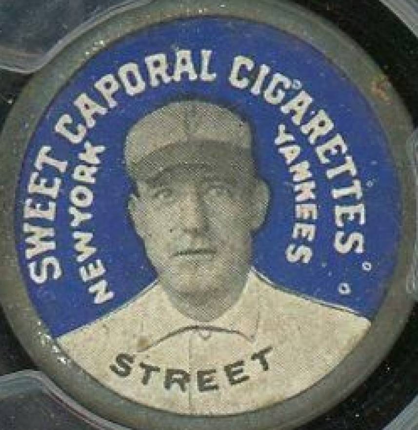 1909 Sweet Caporal Domino Discs Gabby Street # Baseball Card