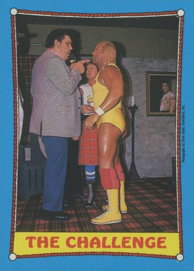 1987 O-Pee-Chee WWF Wrestling  The Challenge #58 Other Sports Card
