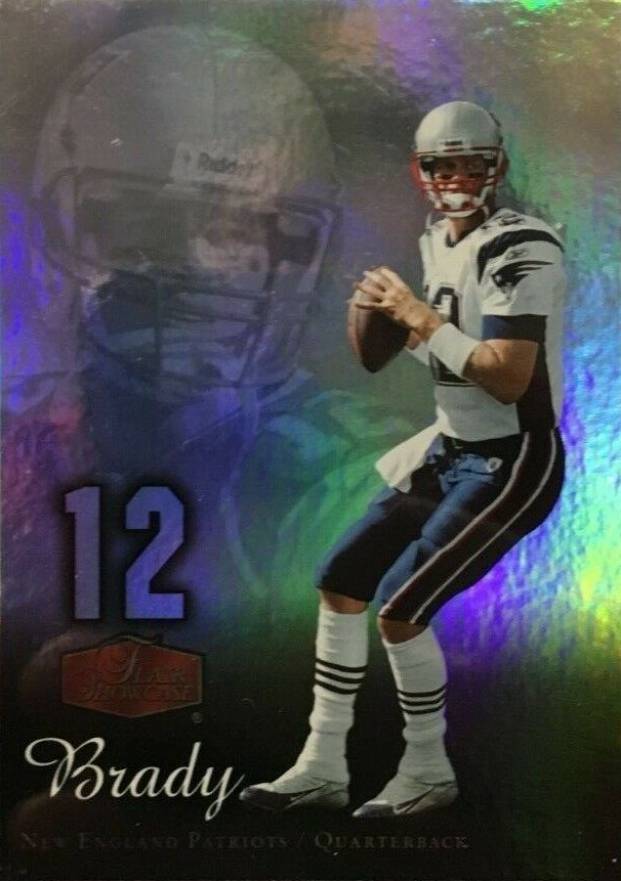 2006 Flair Showcase Tom Brady #57 Football Card