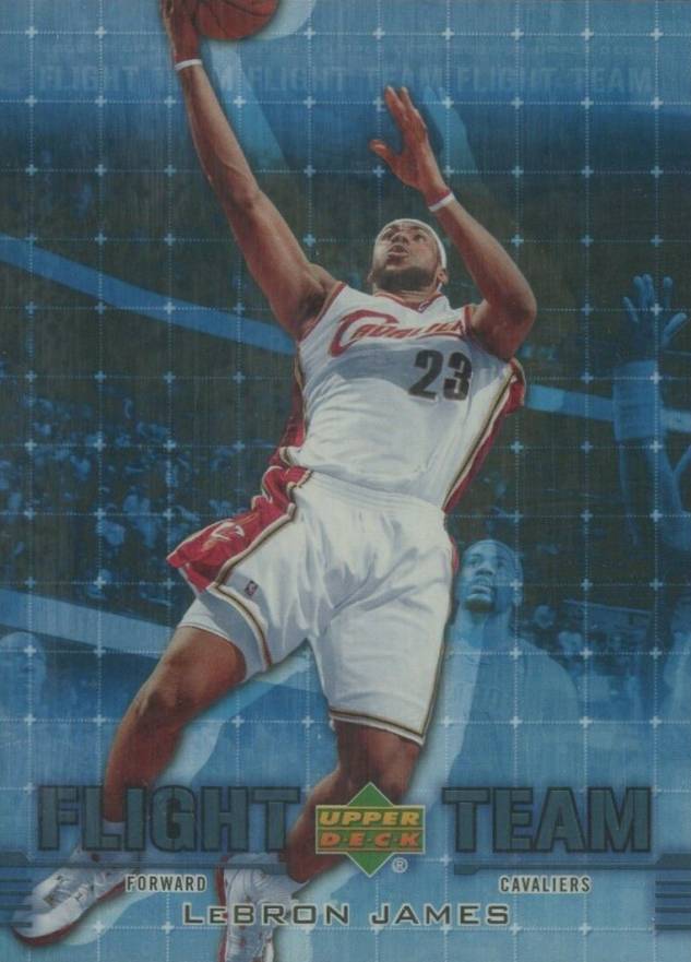 2006 Upper Deck Flight Team LeBron James #FT-LJ Basketball Card