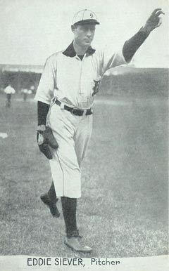 1907 Wolverine News Co. Detroit Tigers Eddie Siever # Baseball Card