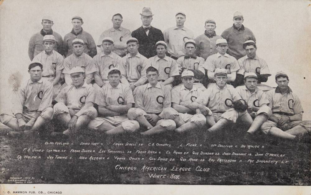 1906 V.O. Hammon Postcards Chicago White Sox #2 Baseball Card
