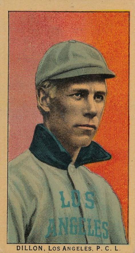 1910 Obak Dillon. Los Angeles. P.C.L. # Baseball Card