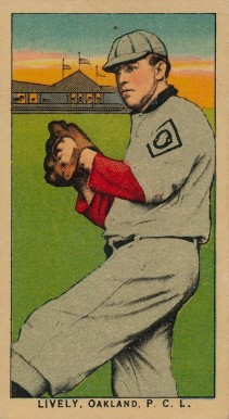 1910 Obak Lively # Baseball Card