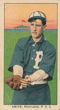 1910 Obak Smith, Portland P.C.L. # Baseball Card