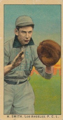 1910 Obak H. Smith. Los Angeles P.C.L. # Baseball Card