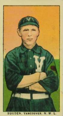 1910 Obak Sugden #155 Baseball Card