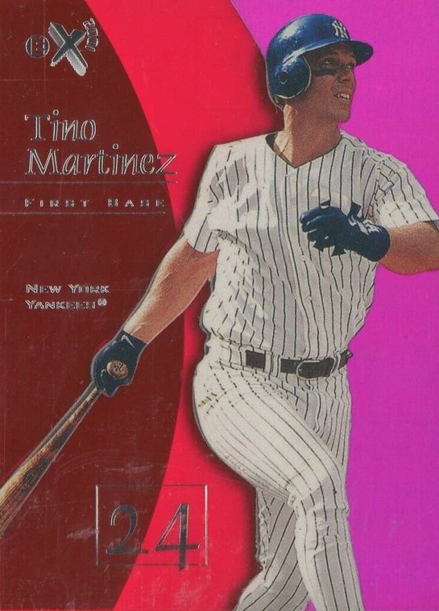 1998 Skybox E-X2001 Tino Martinez #38 Baseball Card