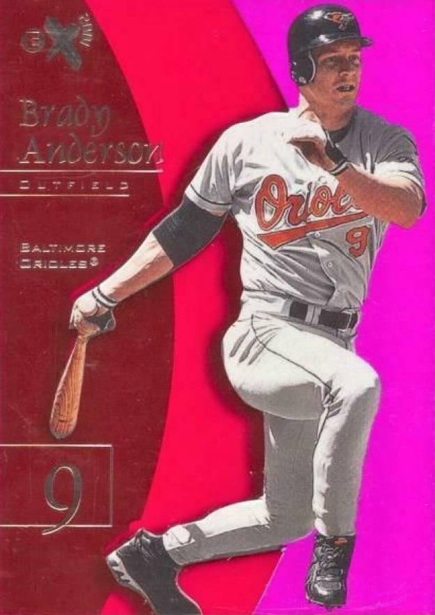 1998 Skybox E-X2001 Brady Anderson #27 Baseball Card