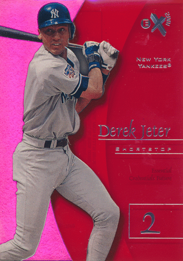 1998 Skybox E-X2001 Derek Jeter #7 Baseball Card