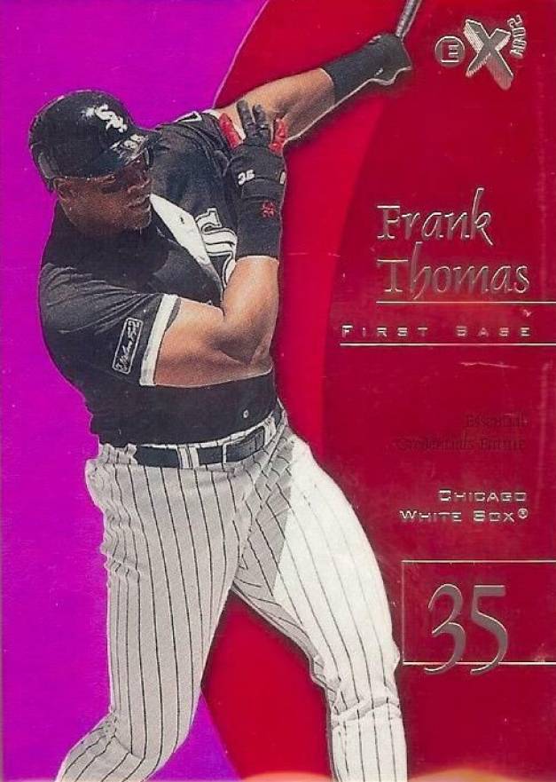1998 Skybox E-X2001 Frank Thomas #8 Baseball Card