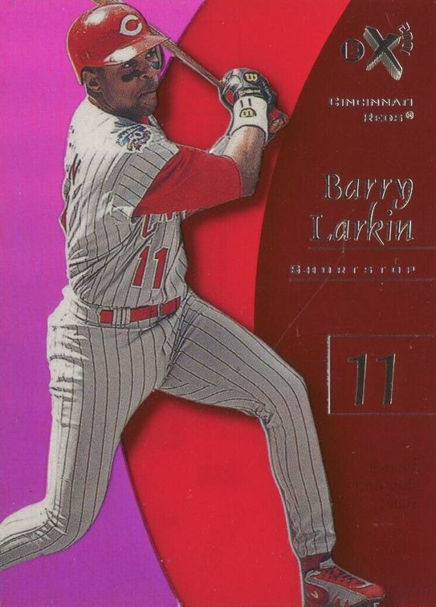 1998 Skybox E-X2001 Barry Larkin #25 Baseball Card