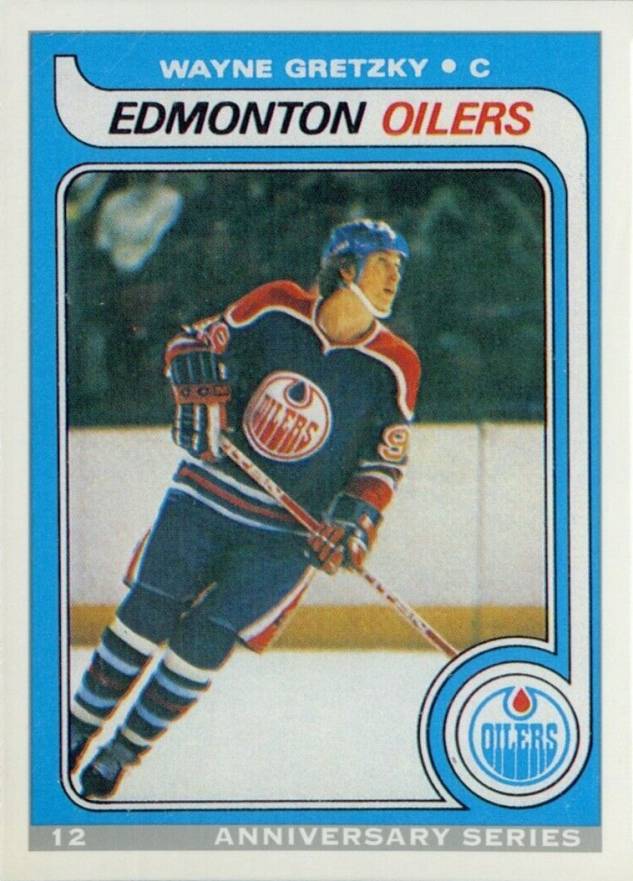 1992 O-Pee-Chee 25th Anniversary Inserts Wayne Gretzky #12 Hockey Card