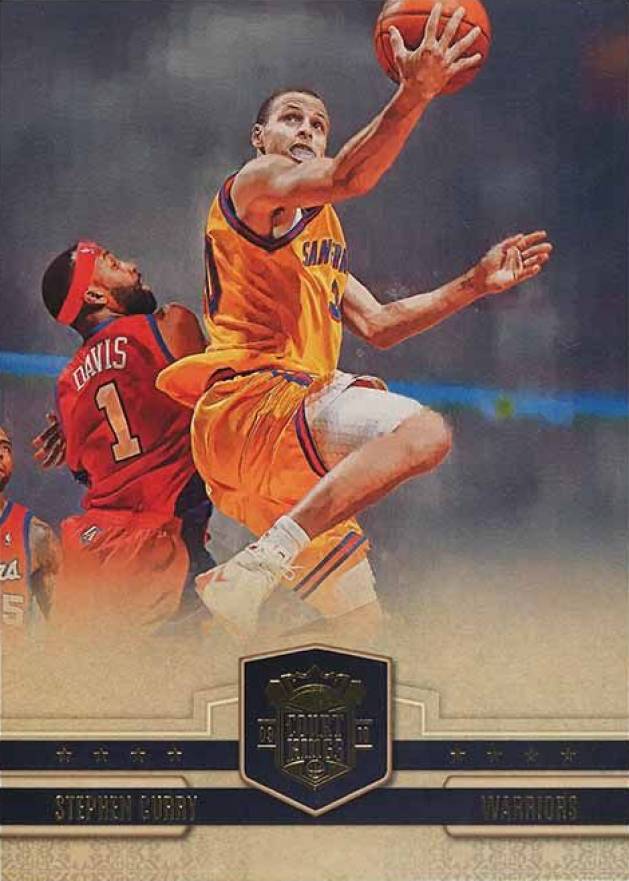 2009 Panini Court Kings Jumbo Boxtoppers Stephen Curry #34 Basketball Card