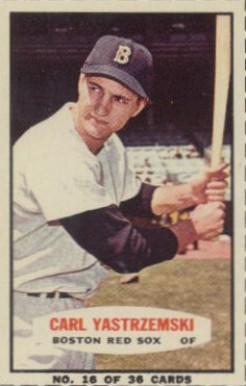 1964 Bazooka Carl Yastrzemski #16 Baseball Card