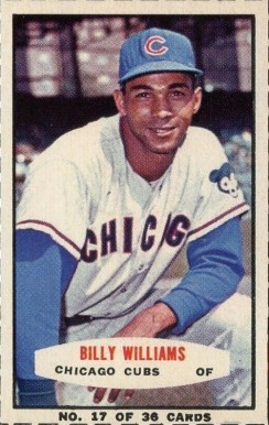 1964 Bazooka Billy Williams #17 Baseball Card