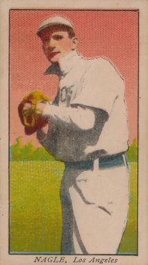 1909 Obak Old English Nagle, Los Angeles #55 Baseball Card
