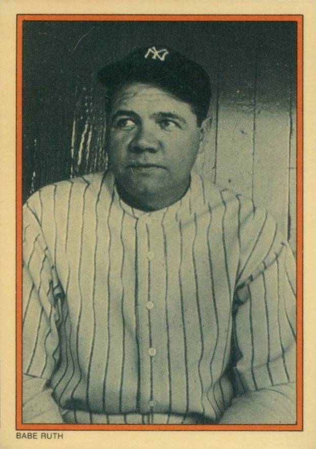 1985 Circle K Babe Ruth #2 Baseball Card