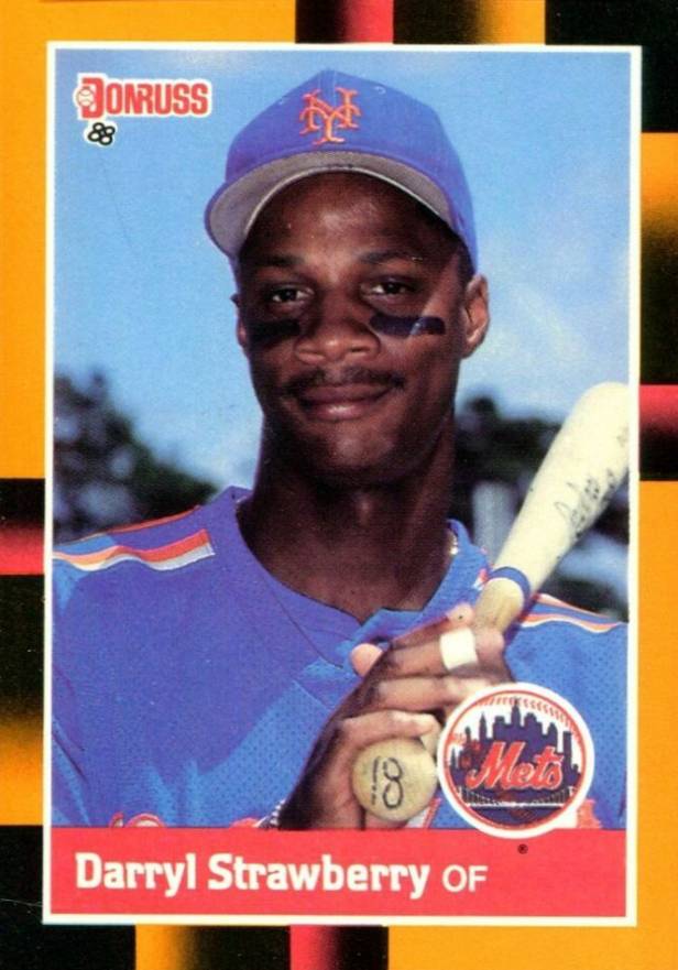 1988 Donruss Baseball's Best Darryl Strawberry #182 Baseball Card