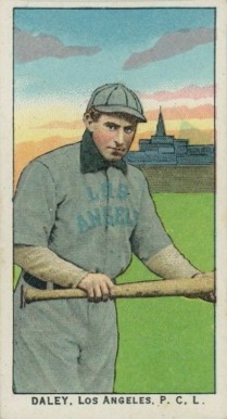 1911 Obak Red Back Daley, Los Angeles, P.C.L. # Baseball Card