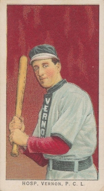 1911 Obak Red Back Hosp # Baseball Card