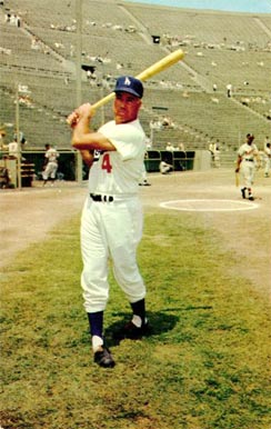 1959 L.A. Dodgers Postcards Duke Snider #901 Baseball Card