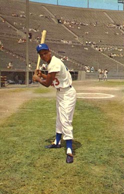 1959 L.A. Dodgers Postcards Charlie Neal #909 Baseball Card
