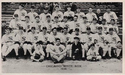 1936 National Chicle Fine Pens Chicago White Sox 1936 #115 Baseball Card