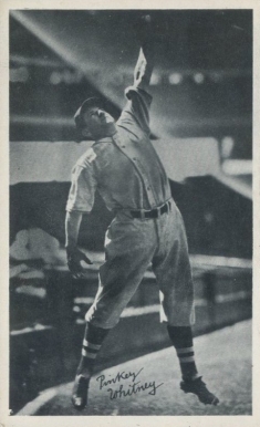 1936 National Chicle Fine Pens Pinkey Whitney #112 Baseball Card