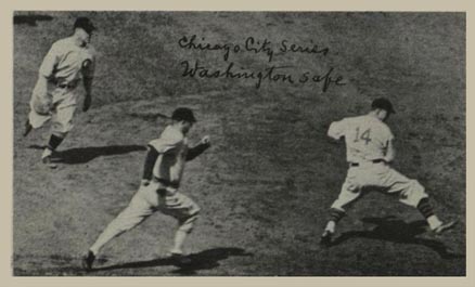 1936 National Chicle Fine Pens George Washington #109 Baseball Card