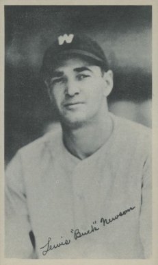 1936 National Chicle Fine Pens Lewis "Buck" Newsom #89 Baseball Card