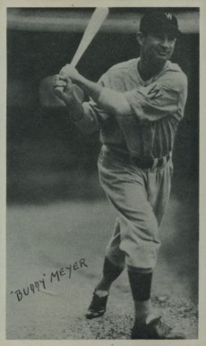 1936 National Chicle Fine Pens "Buddy" Meyer #83 Baseball Card