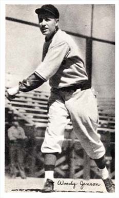 1936 National Chicle Fine Pens Woody Jenson #70 Baseball Card
