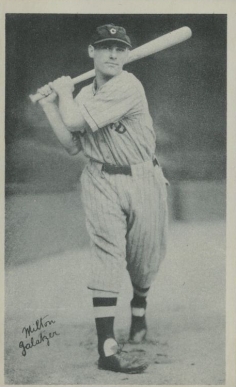 1936 National Chicle Fine Pens Milton Galatzer #42 Baseball Card