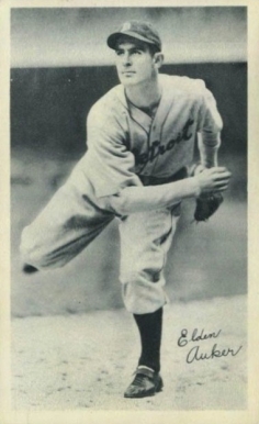 1936 National Chicle Fine Pens Elden Auker #4 Baseball Card