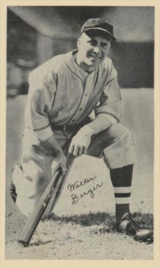 1936 National Chicle Fine Pens Walter Berger #9 Baseball Card