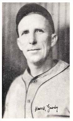 1936 National Chicle Fine Pens Hank Gowdy #50 Baseball Card