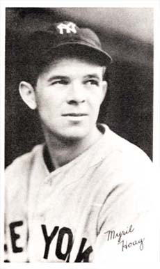 1936 National Chicle Fine Pens Myril Hoag #65 Baseball Card