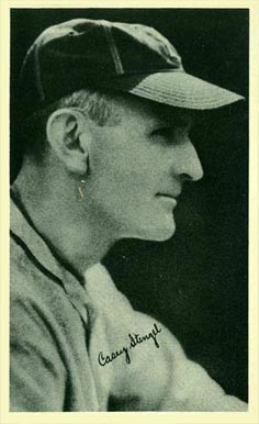 1936 National Chicle Fine Pens Casey Stengel #97 Baseball Card