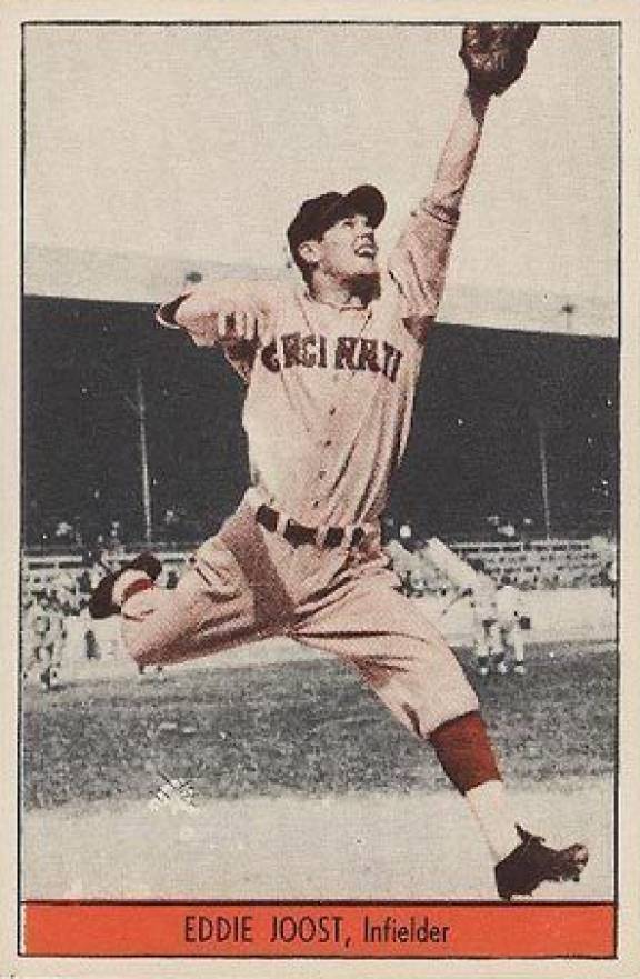1939 Cincinnati Reds Team Issue Eddie Joost #13 Baseball Card