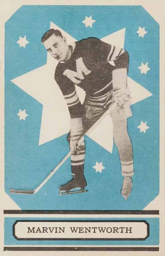 1933 O-Pee-Chee Marvin Wentworth #61 Hockey Card