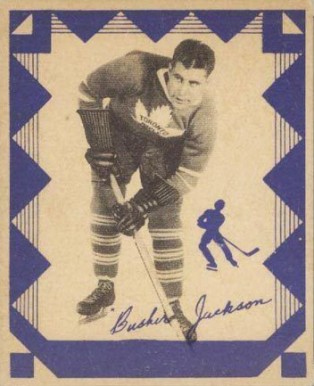 1937 O-Pee-Chee Harvey "Busher" Jackson #139 Hockey Card