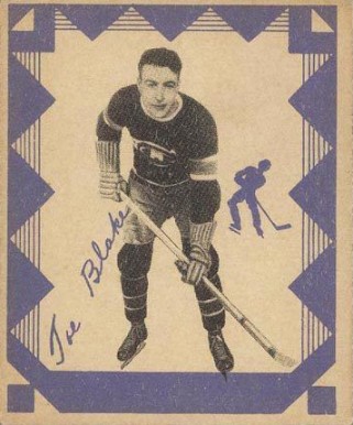 1937 O-Pee-Chee Toe Blake #160 Hockey Card