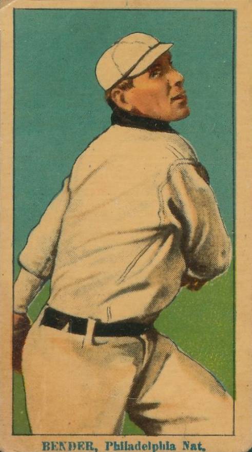 1914 Coupon Cigarettes (Type 2) Bender, Philadelphia Nat. #12 Baseball Card