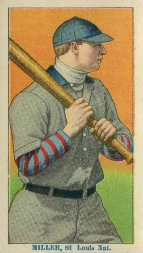 1914 Coupon Cigarettes (Type 2) Miller, St. Louis Nat. #124 Baseball Card