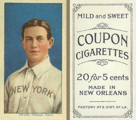 1914 Coupon Cigarettes (Type 2) Chase, Chicago Amer. #33 Baseball Card