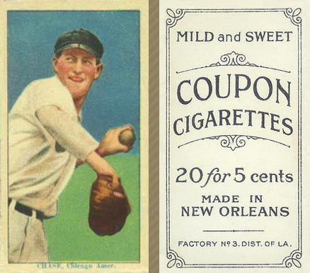 1914 Coupon Cigarettes (Type 2) Chase, Chicago Amer. #35 Baseball Card