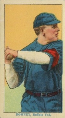 1914 Coupon Cigarettes (Type 2) Tom Downey #59 Baseball Card